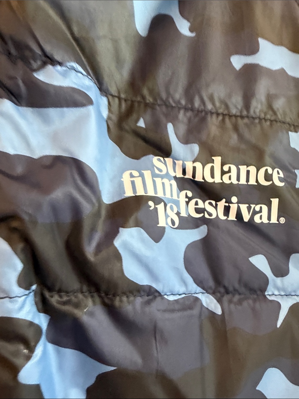 Sundance Film Festival 2018 Men's Hooded Puffer Jacket - Reversible